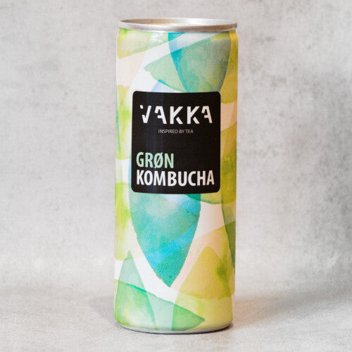 Økologisk Grøn Kombucha 1 dåse