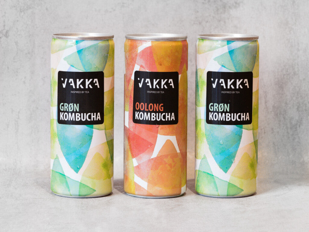 Økologisk Grøn Kombucha 1 dåse